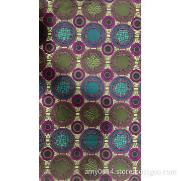 Cheapest Price Polka Dot Flower Design Printed Fabric
